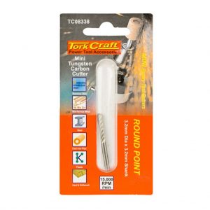 MINI TUNGS CARB CUTT 3.2MM RND