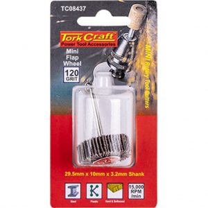 MINI FLAP WHEEL 29.5X9.5X3.2MM