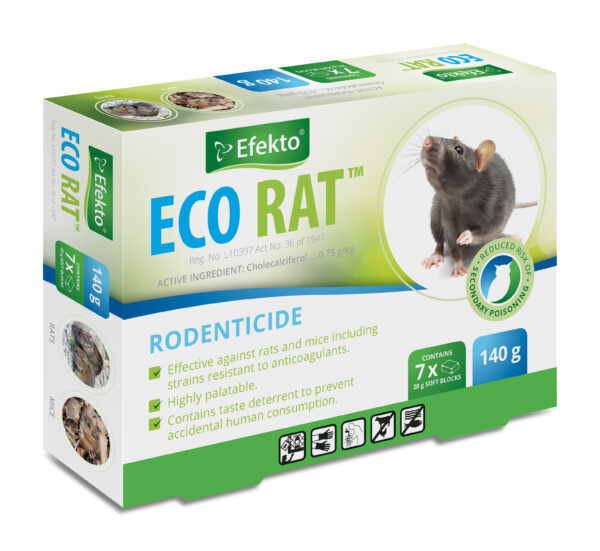 EFEKTO ECO RAT 140GR