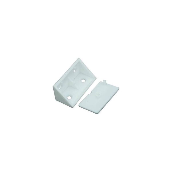 BRACKET CORNER BLOCK&CLIP X10