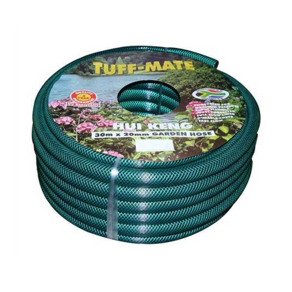 GARDEN HOSE 20MM X30M RE-IN AND FITTINGS