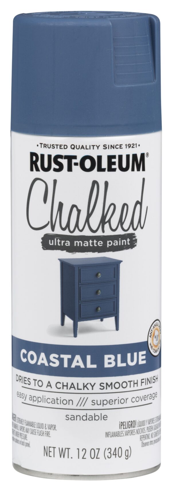 RUST-OLEUM CHALKED COASTAL BLUE 340G