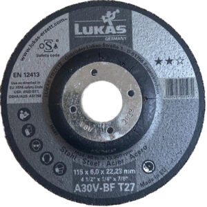 GRINDING DISC 115MM STEEL