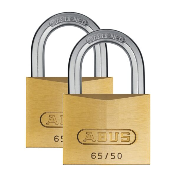 PADLOCK ABUS 65/50MM 2PACK K/A