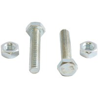 SET SCREW & NUT GALV 8X60MM X1