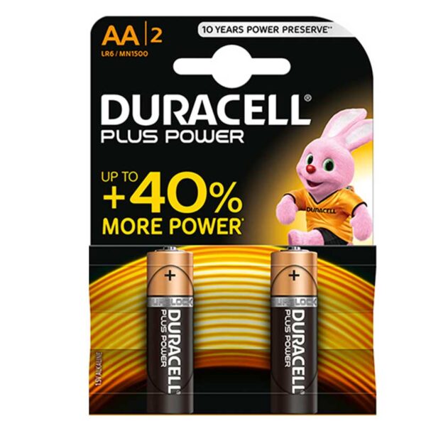 BATTERY DURACELL AA-C2 ALKALINE