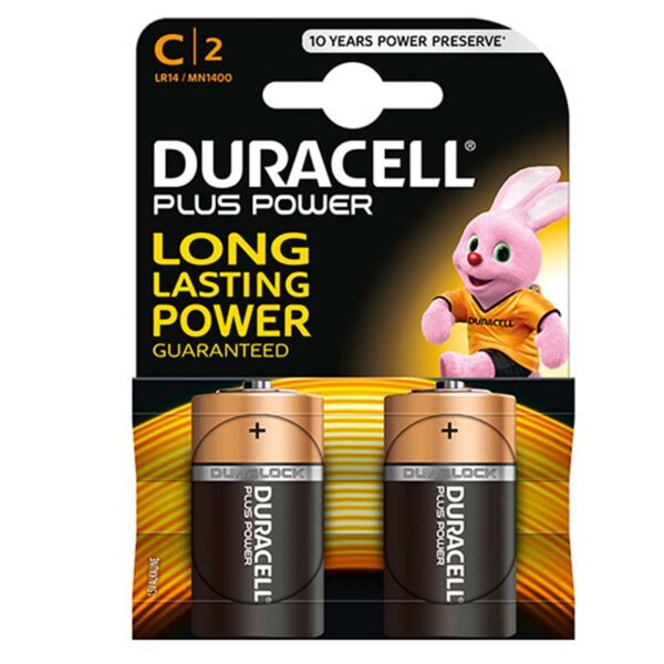 BATTERY DURACELL C-C2 ALKALINE