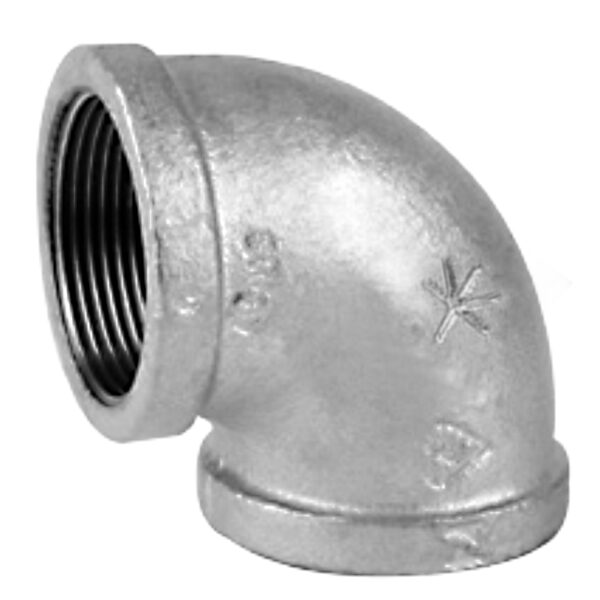 GALV ELBOW 15MM