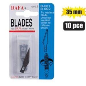 KNIFE HOBBY BLADES 35MM PK10