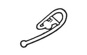 CURTAIN HOOKS R6 ACETYL X50