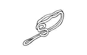 CURTAIN HOOKS R7 BRASSED X50