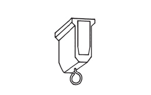 CURTAIN END CAP CONSTANTIA X2