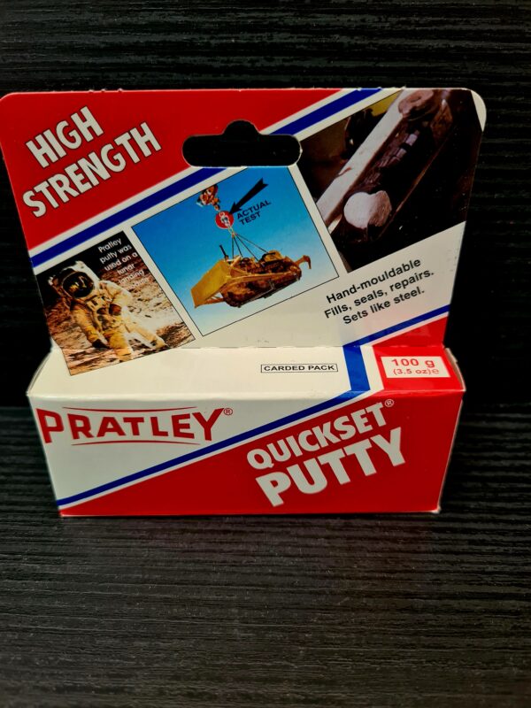 PRATLEY QUICKSET PUTTY 125GR