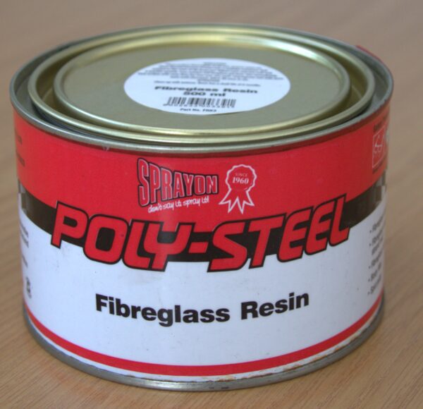 FIBRE GLASS RESIN&HARD 500ML