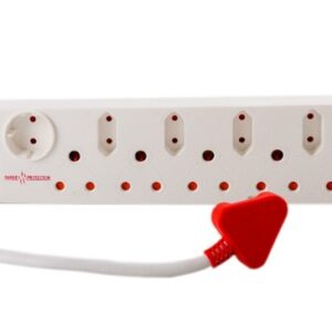 MULTI PLUG 5x16A 5x5A 1SCHUKO SURGE PROTECT
