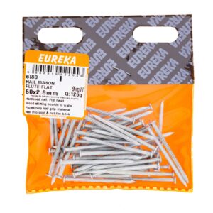 NAIL M/FLUTED FLAT 50X2.8MM 125G