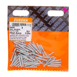 NAIL M/FLUTED CSK 25X2.8MM 90G