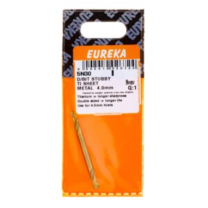 DRILL BIT STUB TI METAL 4MM X1