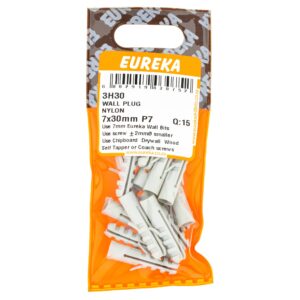 WALL PLUG NYLON 7X30MM P7X15