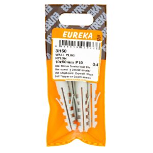 WALL PLUG NYLON 10X50MM P10X4