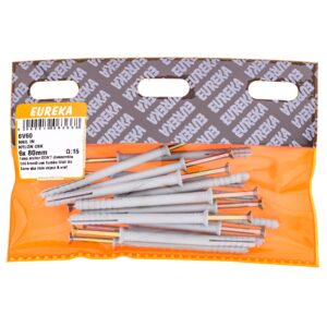 NAIL IN NYLON CSK 6X80MM X15