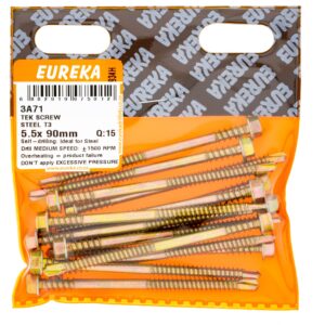 TEK SCREW ST 5.5X90MM X15