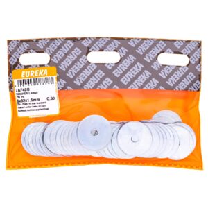 WASHER LARGE ZP 6X32X1.5MM X50