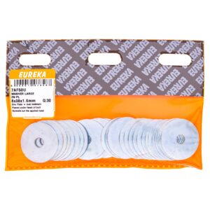 WASHER LARGE ZP 8X38X1.5MM X30