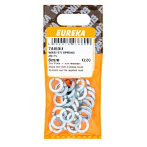 WASHER SPRING ZP 8MM X30