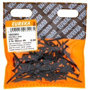 DRYWALL SCR CTHR 3.5X30MM X80