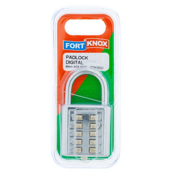 PADLOCK DIGITAL 38MM NON RESET