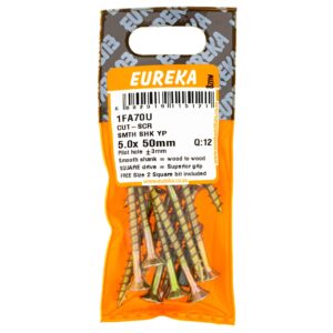 CUT-SCR SHK YP 5X50MM X12