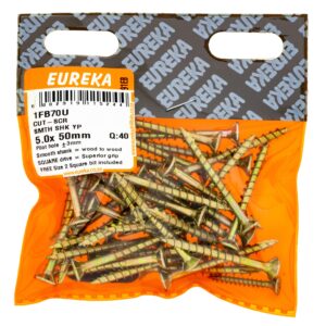 CUT-SCR SHK YP 5X50MM X40