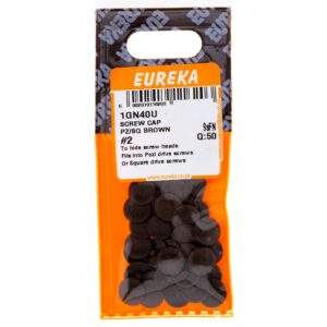 SCREW CAP PZ/SQ BROWN 2X50