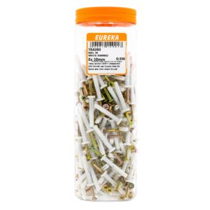 NAIL IN WHITE RIMMED 5X35MM X250