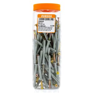 NAIL IN NYLON CSK 6X60MM X100