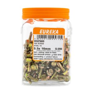 TEK SCREW ST 5.5X16MM X200