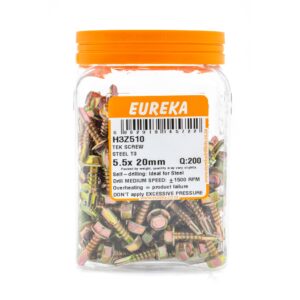 TEK SCREW ST 5.5X20MM X200