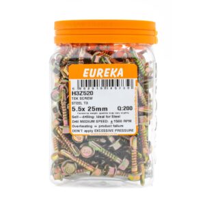 TEK SCREW ST 5.5X25MM X200