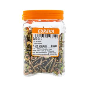 TEK SCREW TRUSS/C 4.2X22MM X300