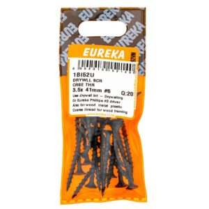 DRYWALL SCR CTHR 3.5X41MM X20