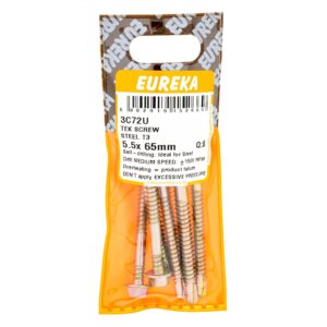 TEK SCREW ST 5.5X65MM X8