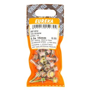 TEK SCREW ST 5.5X16MM X25