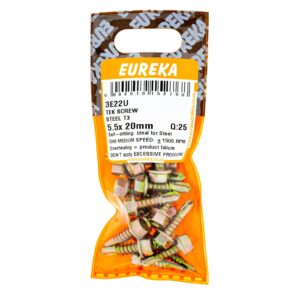 TEK SCREW ST 5.5X20MM X25