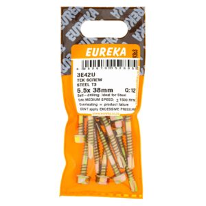 TEK SCREW ST 5.5X38MM X12