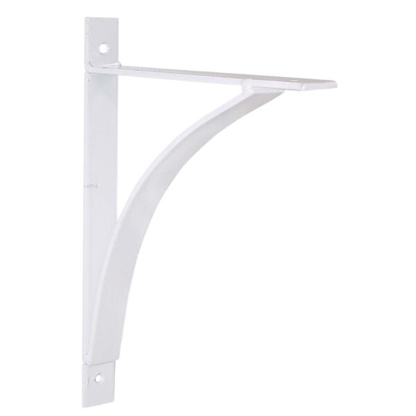 BRACKET SHELF NIKI CURVED WHIT