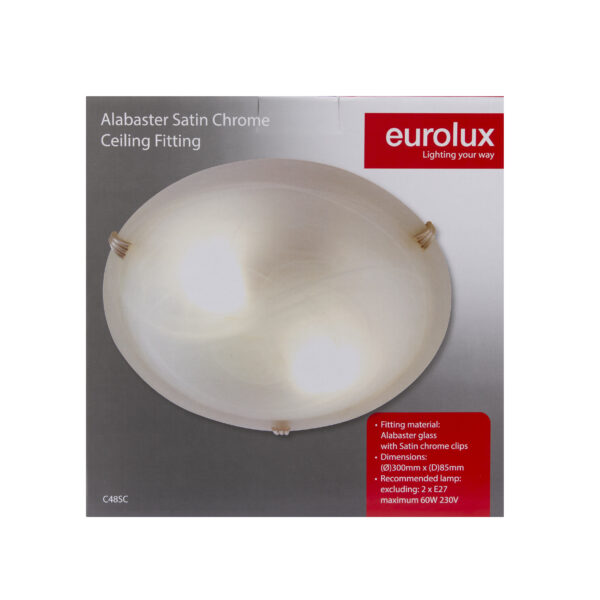 LIGHT CEILING 300MM ALBASTER