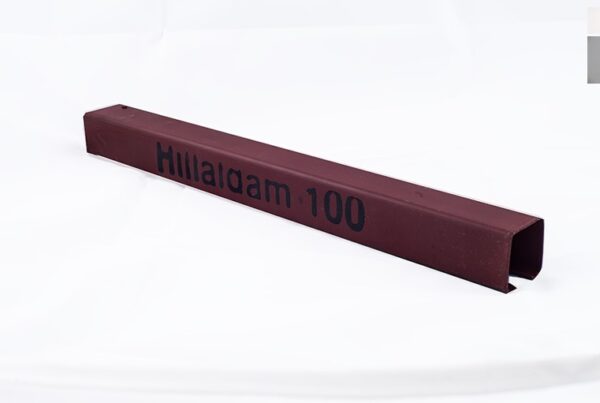 SLIDING DOOR TRACK TOP STEEL 3000MM RED OXIDE