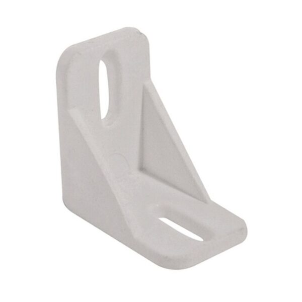 BRACKET CORNER WHITE MEDIUM X10