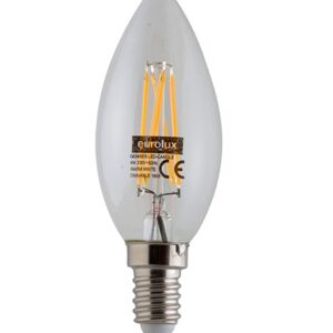 LED FILAMENT CANDLE DIM 4W SES